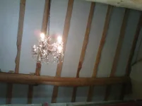 coloured clay plaster...no need to paint