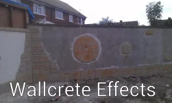 Bit of wallcrete over Weber chalk