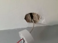 Replacing Pull Cord Light - Hole In Plaster!