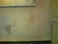 Skimming 'blown' off sand/cement backing?