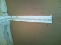 Skimming 'blown' off sand/cement backing?