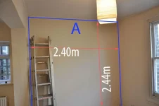 Ceiling plus two walls req insulated board and plastered NW10 london