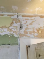 Plastering of dining room - SE London