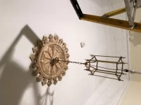 Intricate 1850's ceiling rose restoration