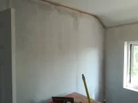 First plastering project - fixing low spots up-to corner bead