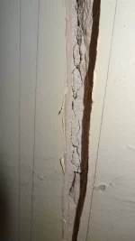 Need help please. Cracked thermalite causing cracked plaster.