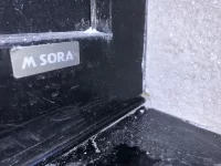 How not to do things /Plastic beading on fire place on roof!