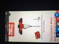 Flex mxe cordless mixer