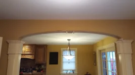 First attempt at bench running elliptical moulding