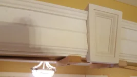 First attempt at bench running elliptical moulding