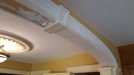 First attempt at bench running elliptical moulding