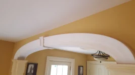 First attempt at bench running elliptical moulding