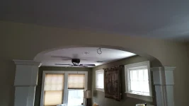 First attempt at bench running elliptical moulding