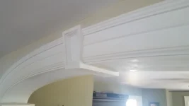 First attempt at bench running elliptical moulding