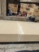 Hi. I'm about to have my first go at rendering a 4.4 M long wall infront of my house. It is new breeze bloc on old red brick.