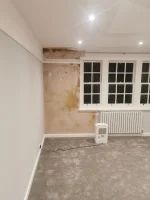 Very strange, could the plaster be dry?