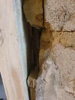Plastering small wall