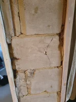 Plastering small wall