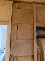 Plastering small wall