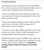 Anybody had a letter in post yet