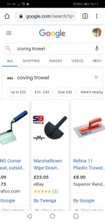 Skimcoat over gypsum coving query