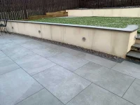 Garden Wall Render Staining / Coping Leaking