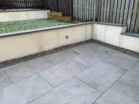 Garden Wall Render Staining / Coping Leaking