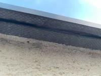 Garden Wall Render Staining / Coping Leaking