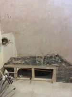 Plasterboard repair to original plaster