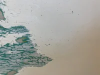 Cracked paint