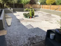 K Rend flower beds