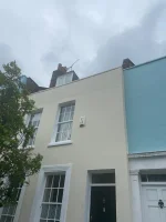 Lime render repair work