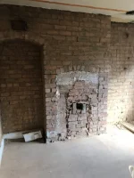 Plastering required in bilston wv14 3 bed house back to brick