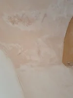 Plastered winders under stairs not drying properly