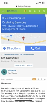 EWI Labour rate