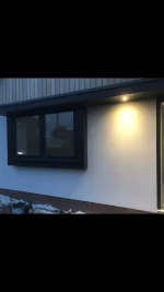 Silicone render looks terrible especially at night