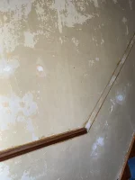 Replastering of Hallway Walls