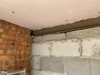 How would you plasterboard this steel beam?