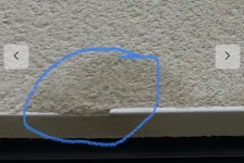 Parex damp spots? Parex damp spots?