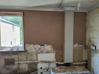 Plastered my flat, total newbie and diyer, done decent job of it tbh, pros faster and easy days work but this was my own home and project... thoughts?