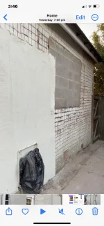 K-rend silicone rendered to ground