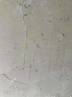 Hairline over all walls
