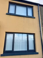 Cleaning paint off silicone render