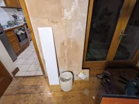 Plastering a Victorian home