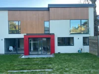 Sealant for silicone render over external wall insulation