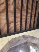 some additional pictures of the ceilings lath and plaster