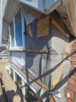 Rendering dormer. Best way to match the neigbouring house?