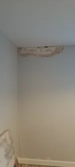 Brick Wall plaster patch