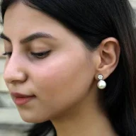 Pearldropearrings